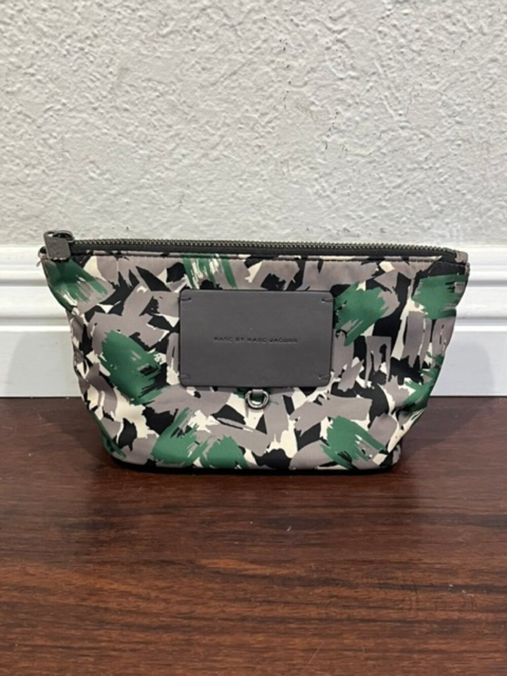 Marc By Marc Jacobs "Camouflage" Cosmetic Makeup Tolietry Bag Pouch Case